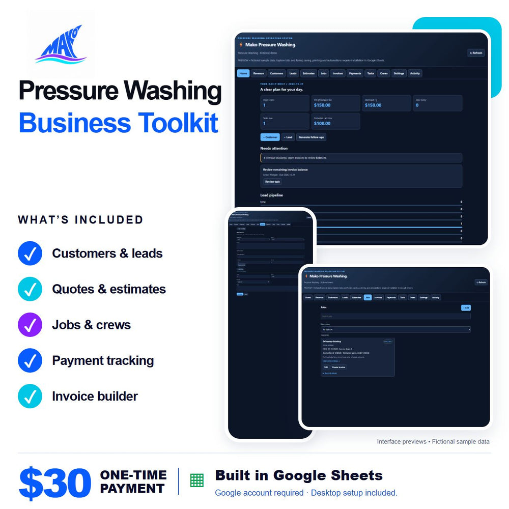 Pressure Washing